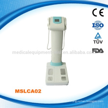 MSLCA02-10 Analyseur économique de composition de corps / Analyseur de graisse corporelle avec bon prix